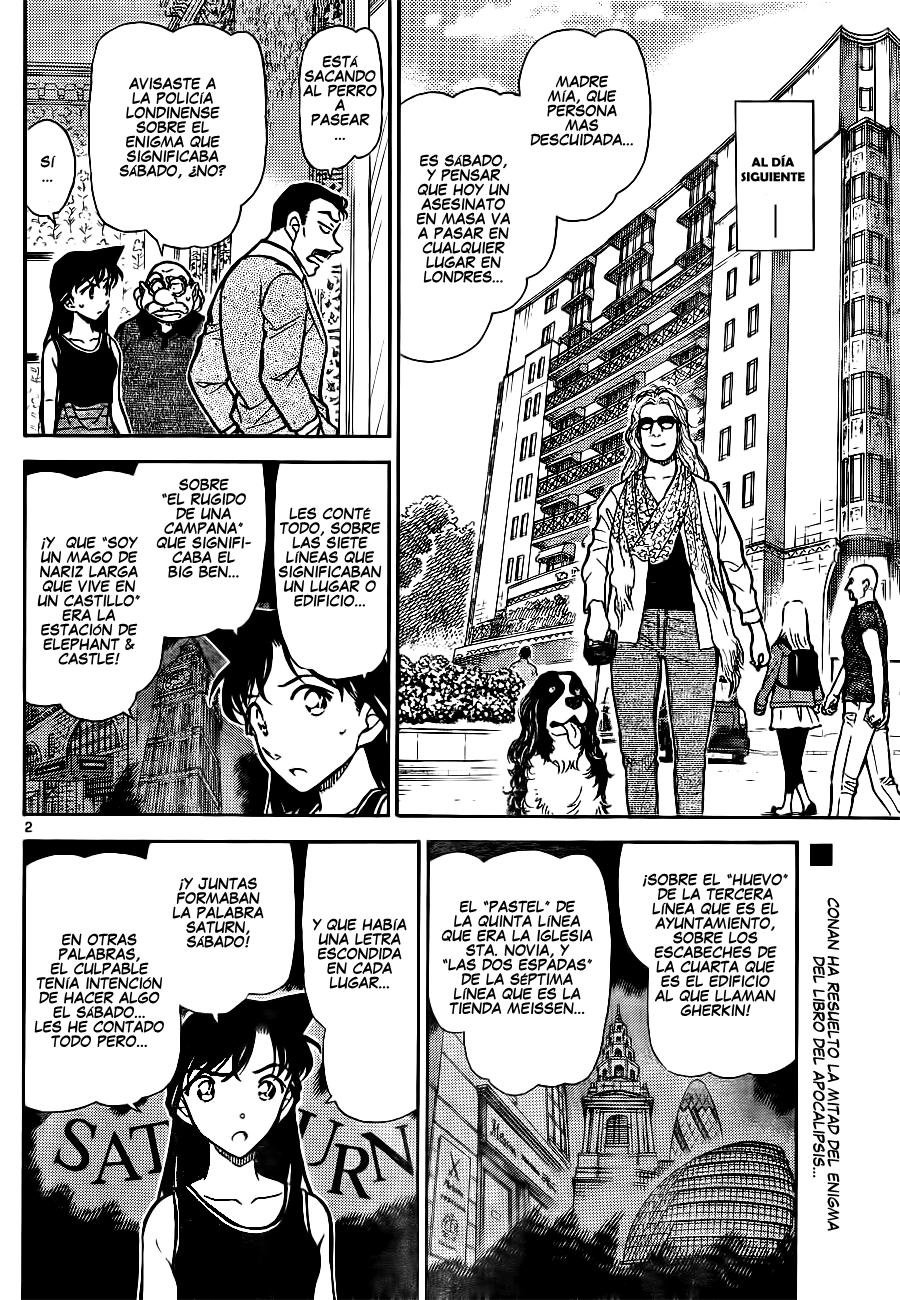 Detective Conan Capitulo 748: La otra "A" página 2