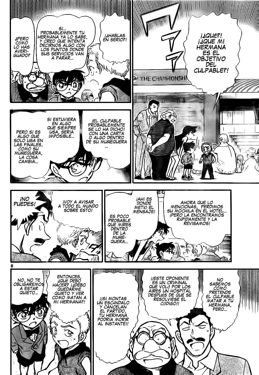 Detective Conan Capitulo 749: Un mensaje de la reina página 8