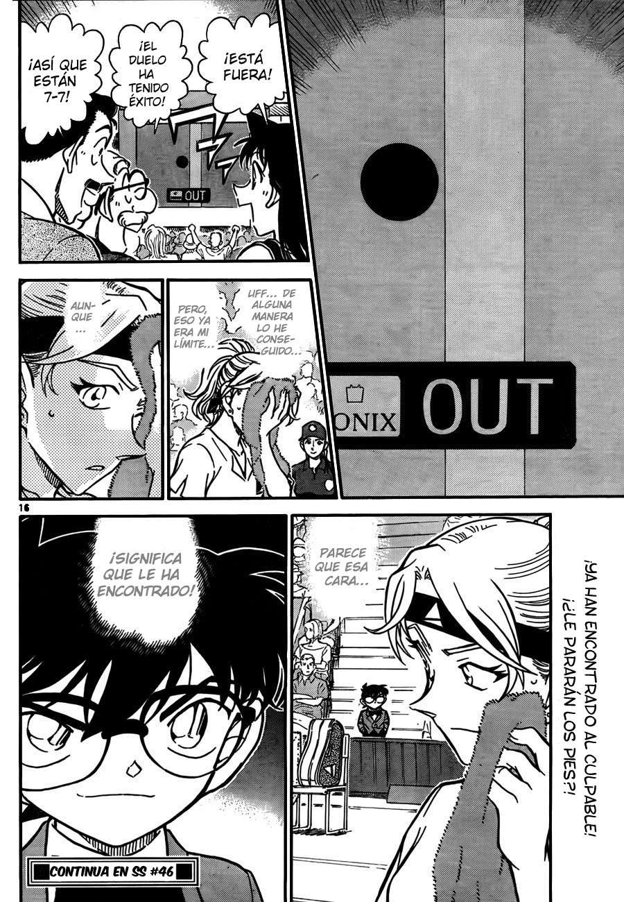 Detective Conan Capitulo 751: El auténtico valor de la reina página 16