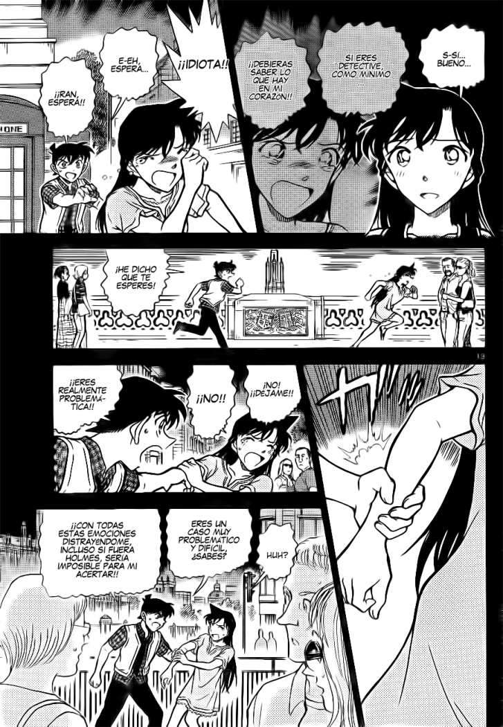 Detective Conan Capitulo 752: Un caso muy problemático página 13