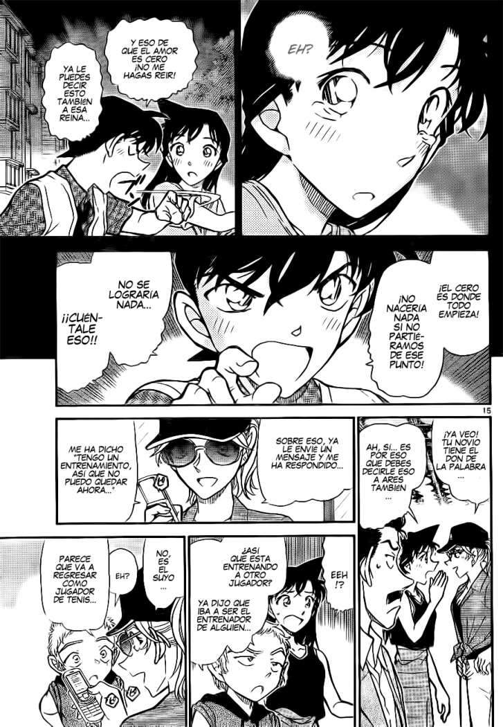 Detective Conan Capitulo 752: Un caso muy problemático página 15