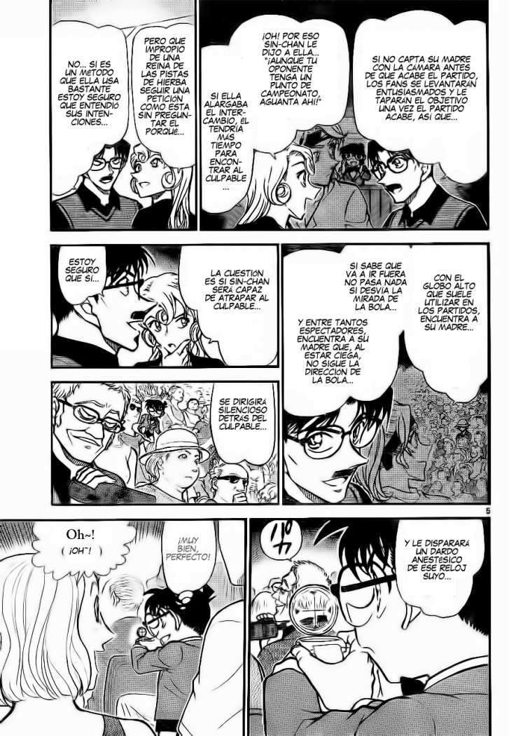 Detective Conan Capitulo 752: Un caso muy problemático página 5