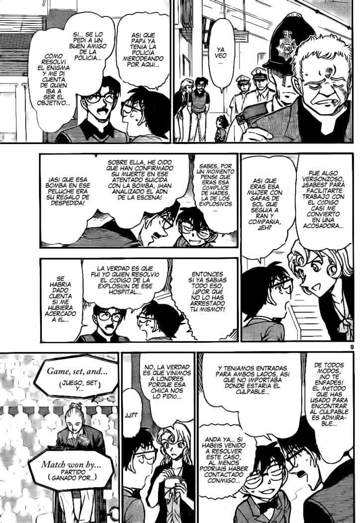 Detective Conan Capitulo 752: Un caso muy problemático página 9