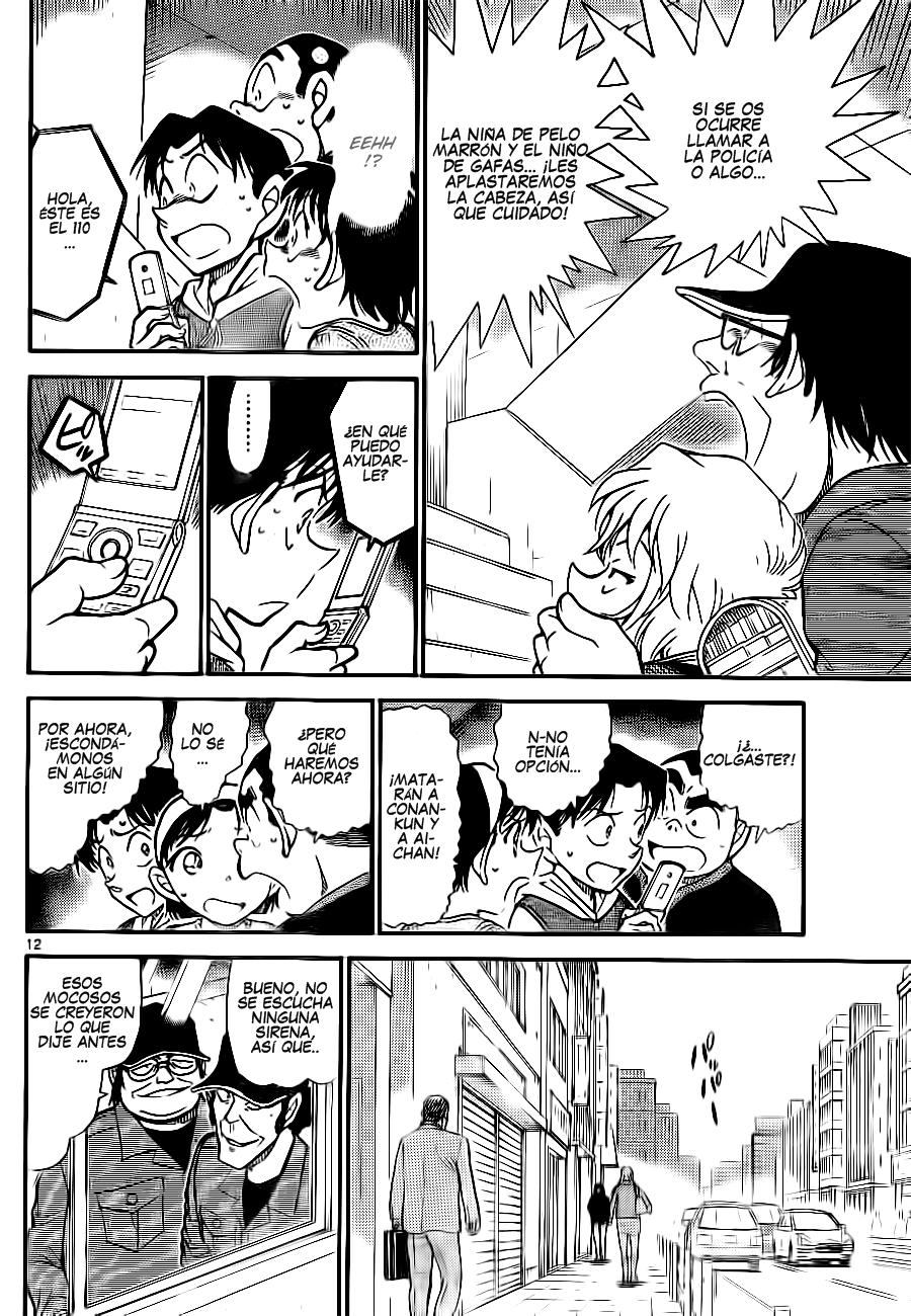 Detective Conan Capitulo 754: Un peligroso juego de escondite página 12