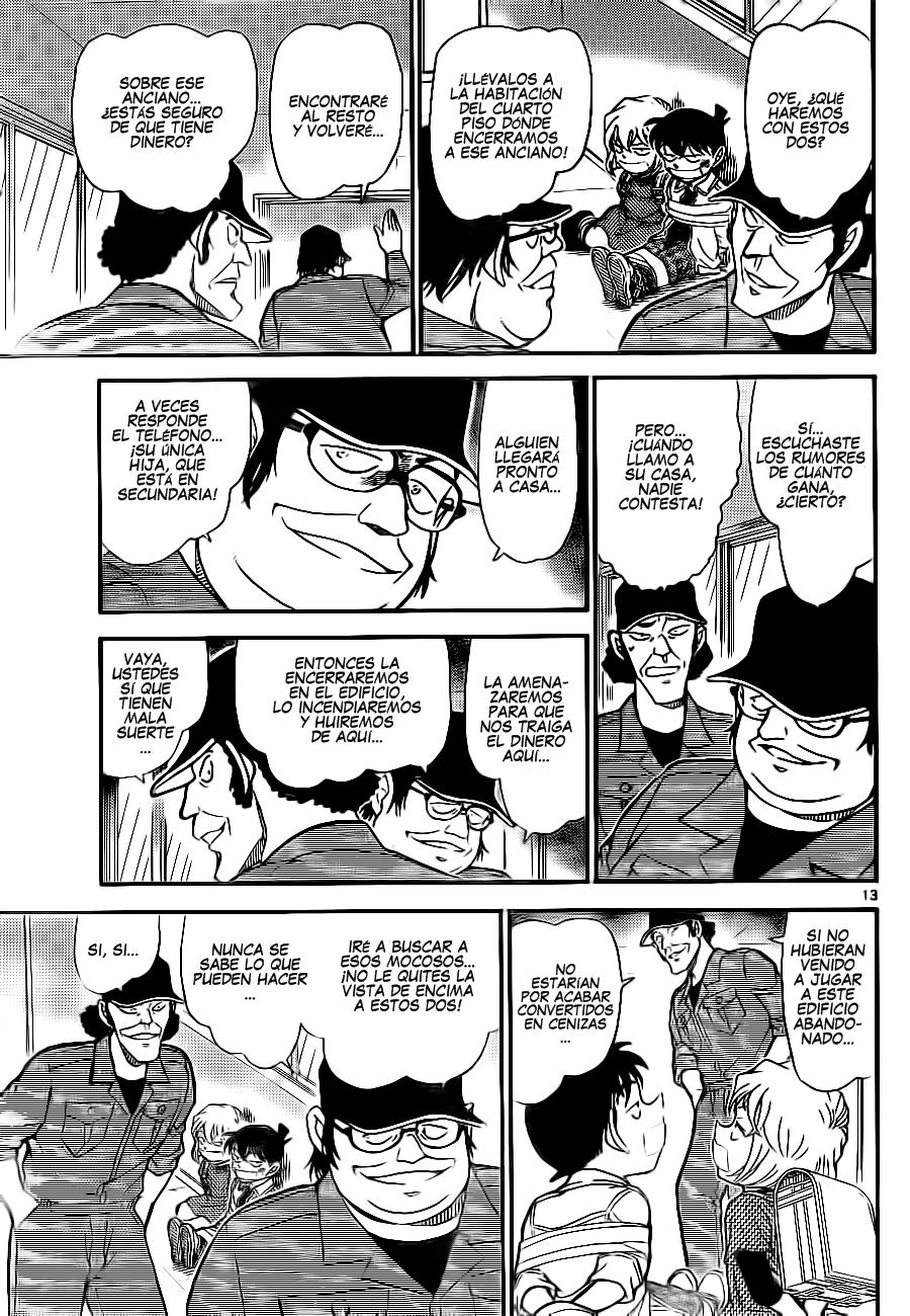 Detective Conan Capitulo 754: Un peligroso juego de escondite página 13