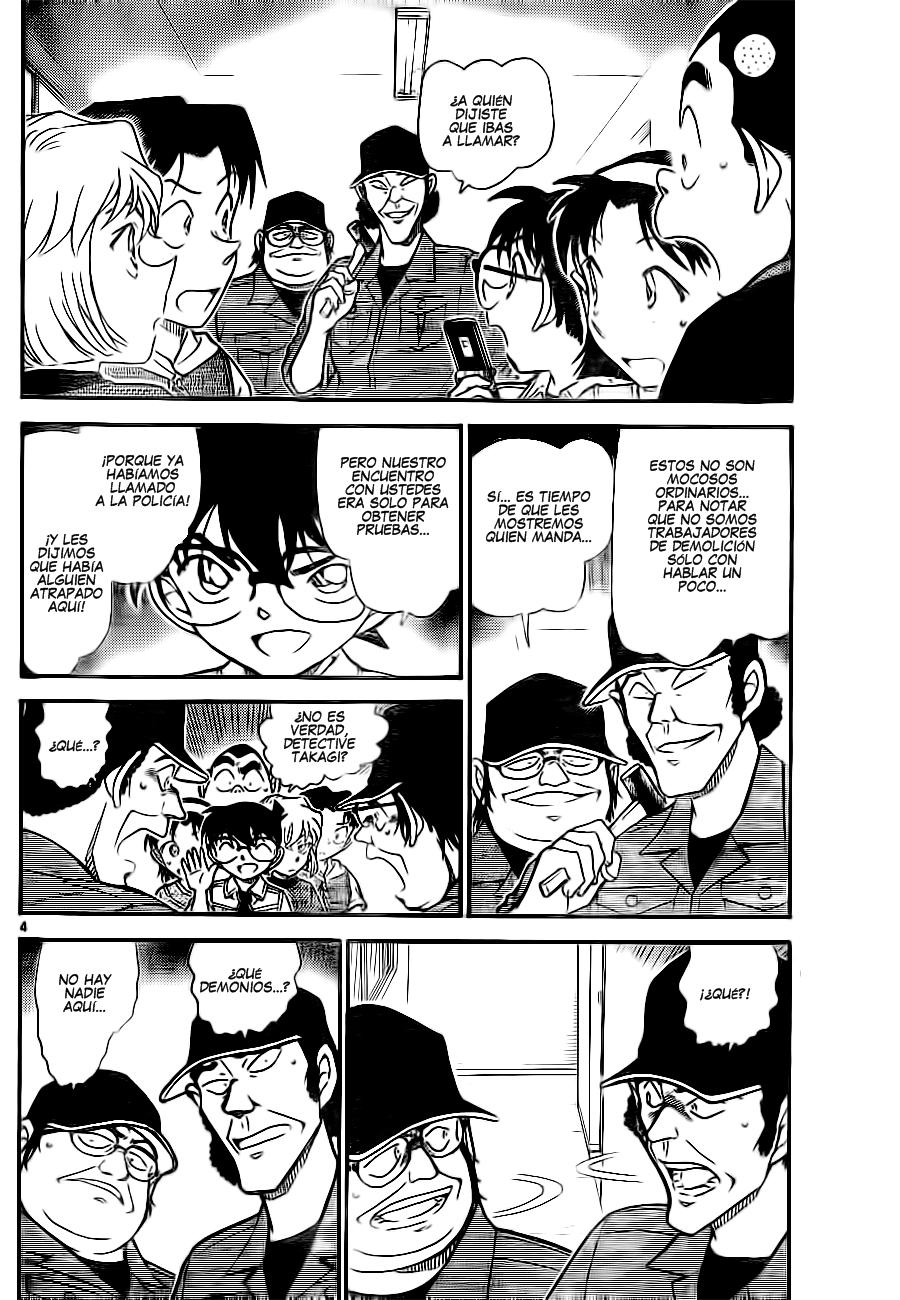 Detective Conan Capitulo 754: Un peligroso juego de escondite página 4