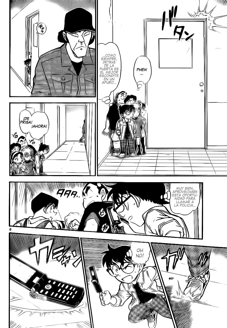 Detective Conan Capitulo 754: Un peligroso juego de escondite página 6