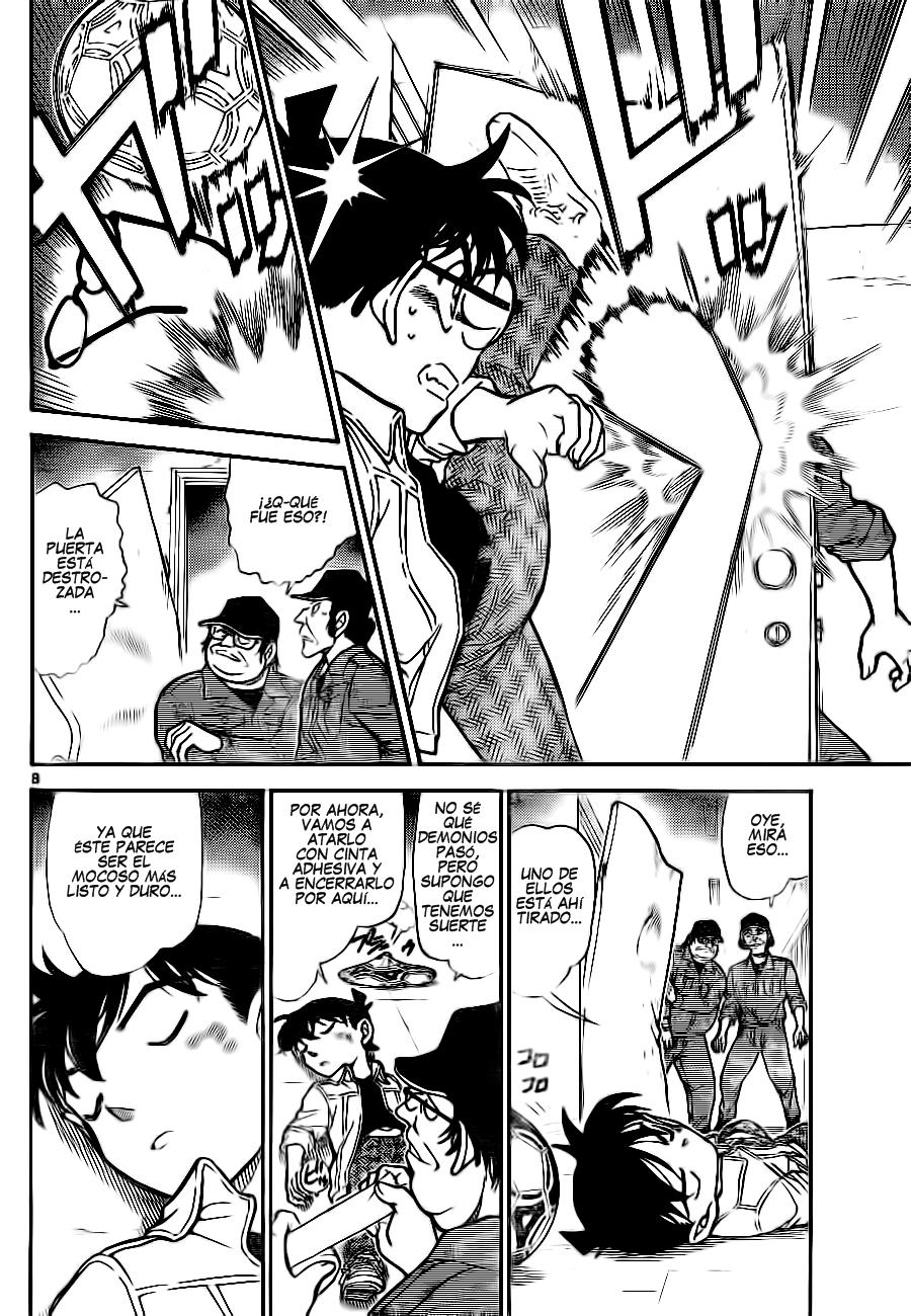 Detective Conan Capitulo 754: Un peligroso juego de escondite página 8