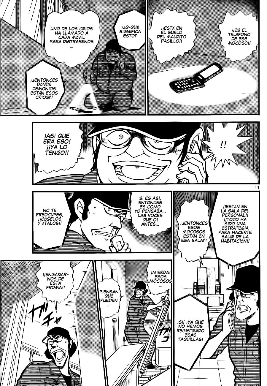 Detective Conan Capitulo 755: Código de comunicación página 11