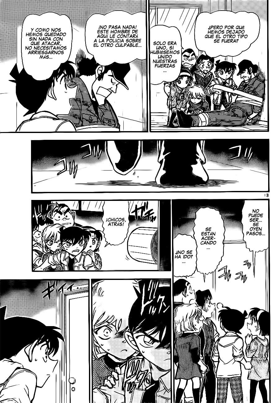 Detective Conan Capitulo 755: Código de comunicación página 13
