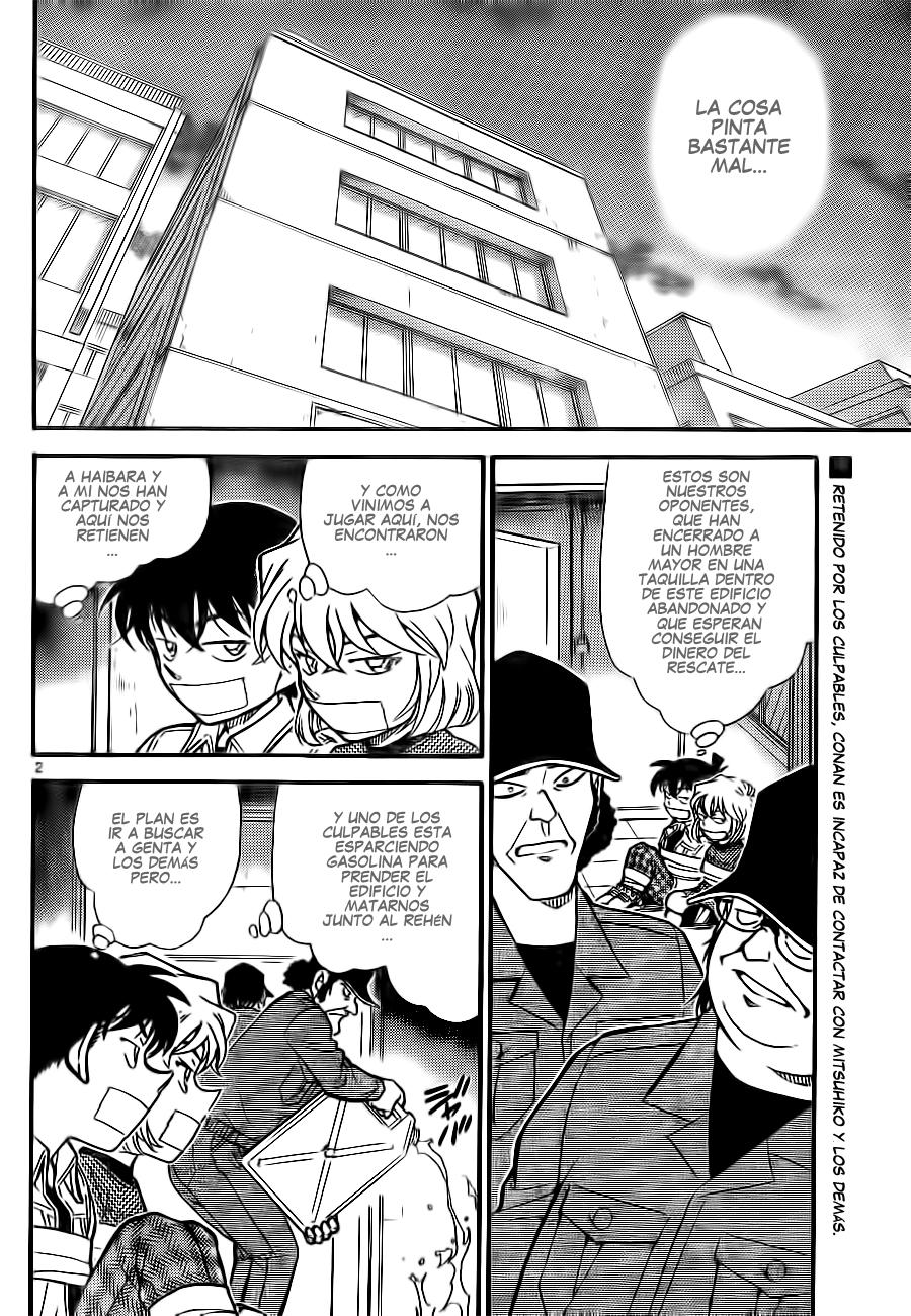 Detective Conan Capitulo 755: Código de comunicación página 2