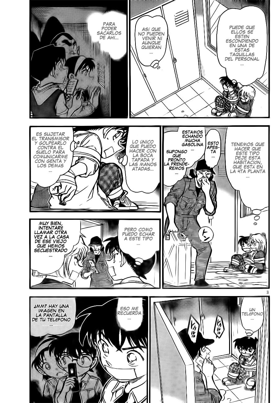 Detective Conan Capitulo 755: Código de comunicación página 3