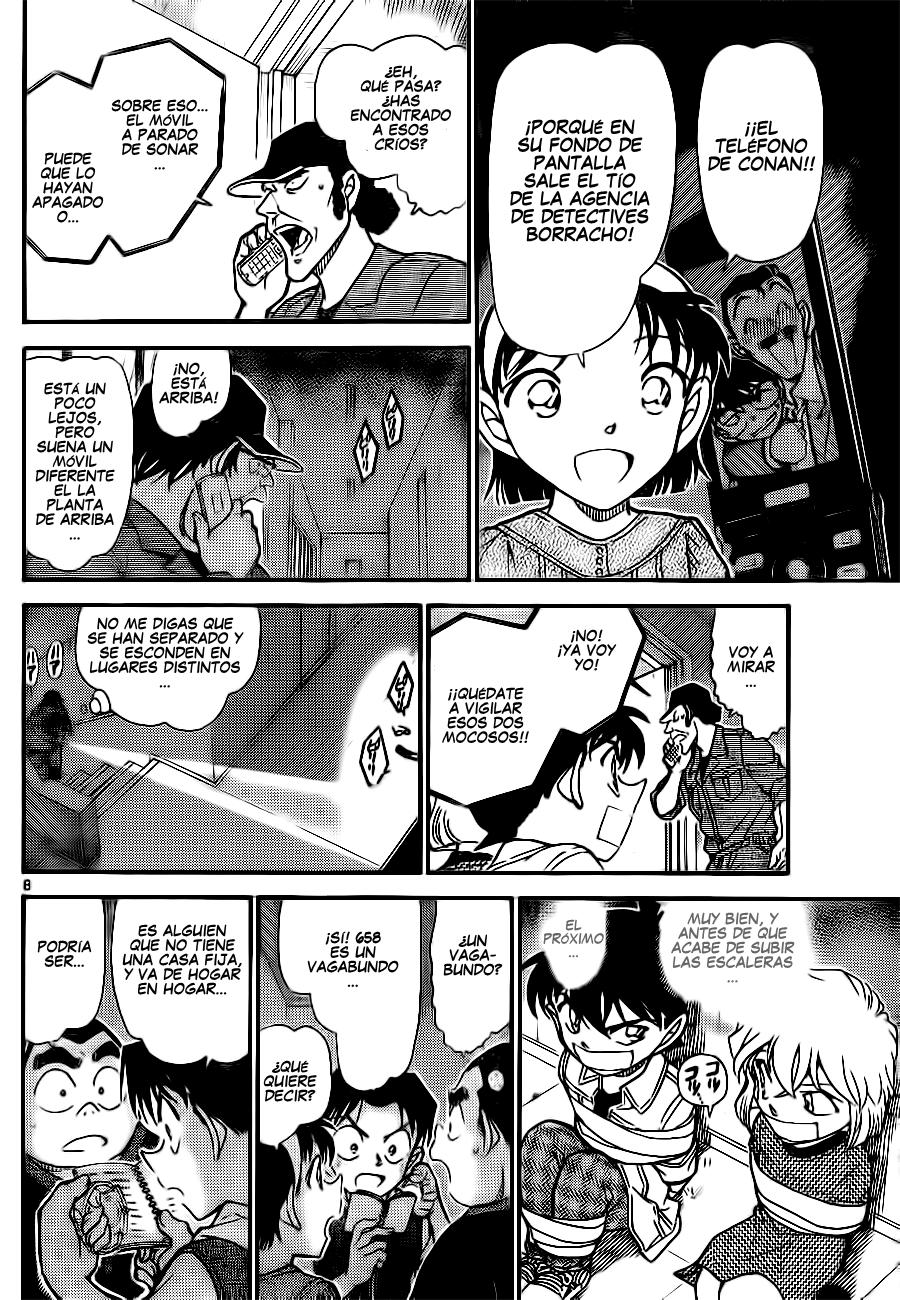 Detective Conan Capitulo 755: Código de comunicación página 8
