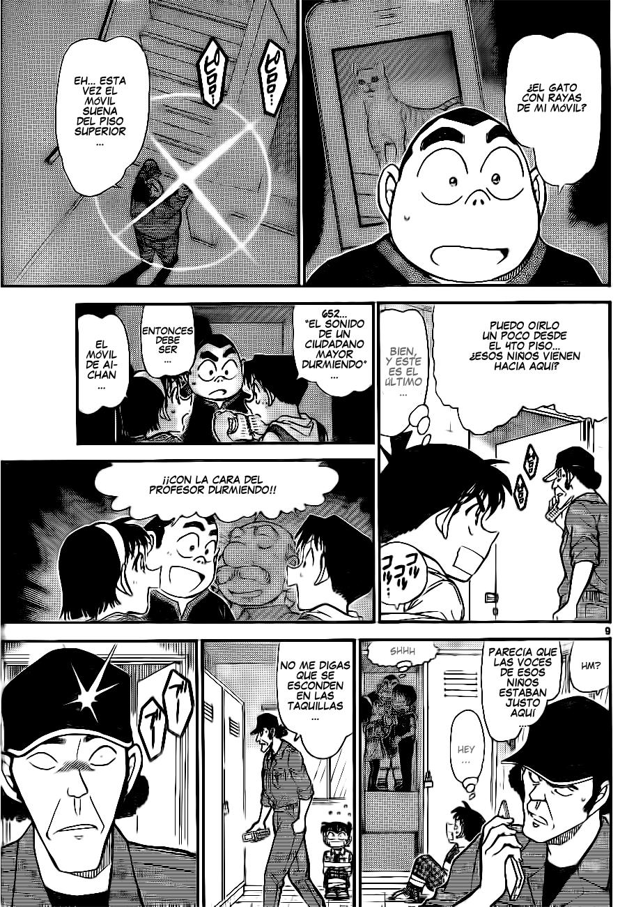 Detective Conan Capitulo 755: Código de comunicación página 9