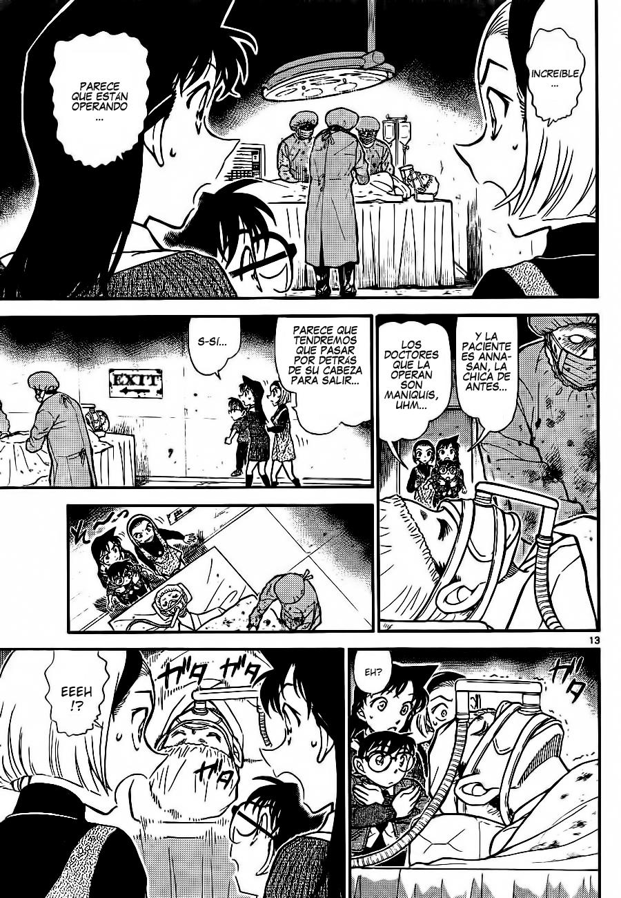 Detective Conan Capitulo 756: Una forma grotesca de morir página 13