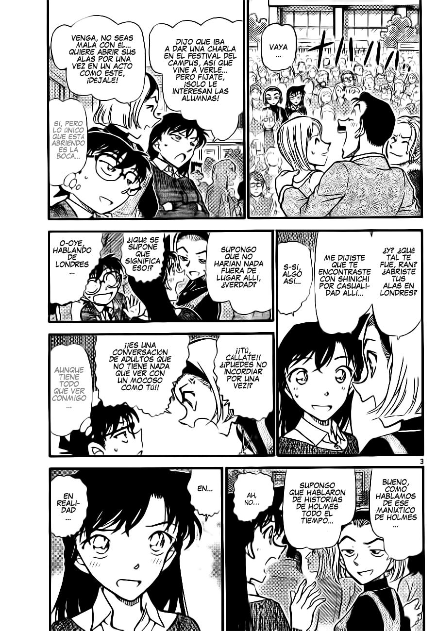 Detective Conan Capitulo 756: Una forma grotesca de morir página 3