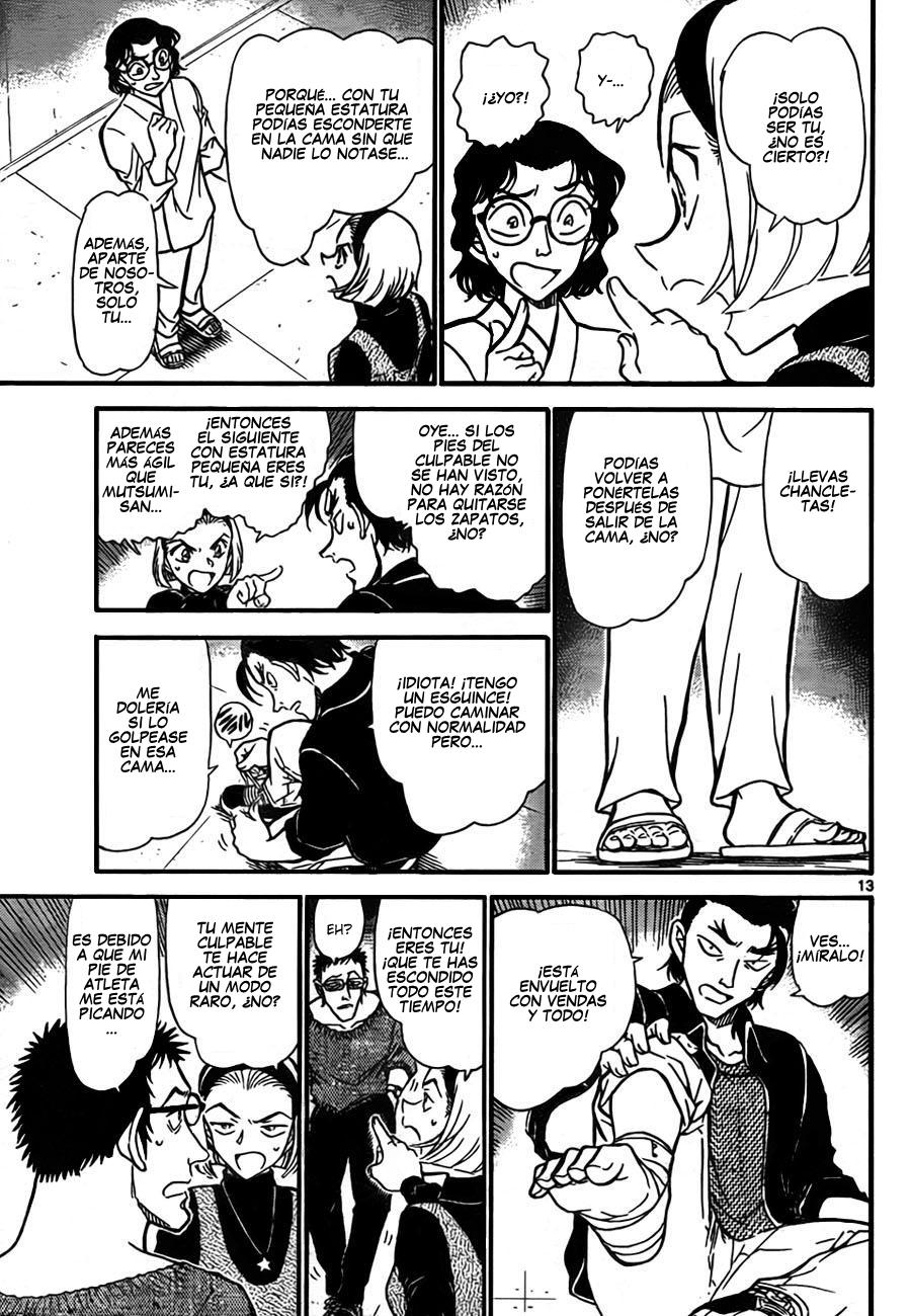 Detective Conan Capitulo 757: El cadáver que se mueve página 13