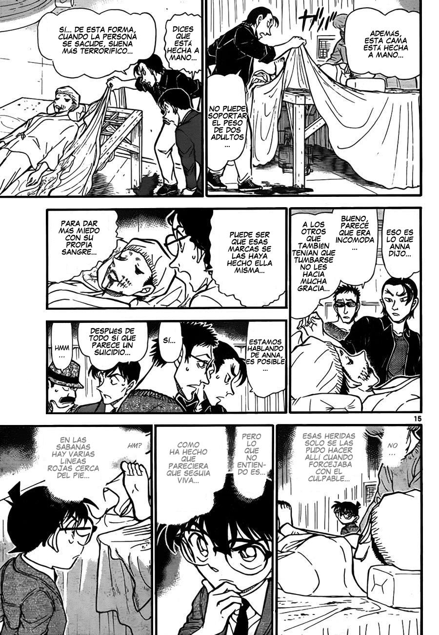 Detective Conan Capitulo 757: El cadáver que se mueve página 15