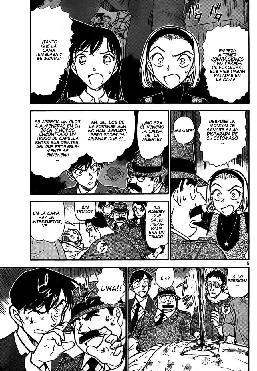 Detective Conan Capitulo 757: El cadáver que se mueve página 5