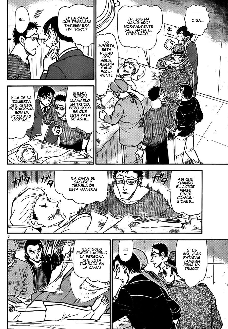 Detective Conan Capitulo 757: El cadáver que se mueve página 6