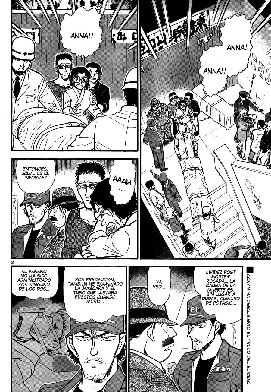 Detective Conan Capitulo 758: Los pies falsos página 2