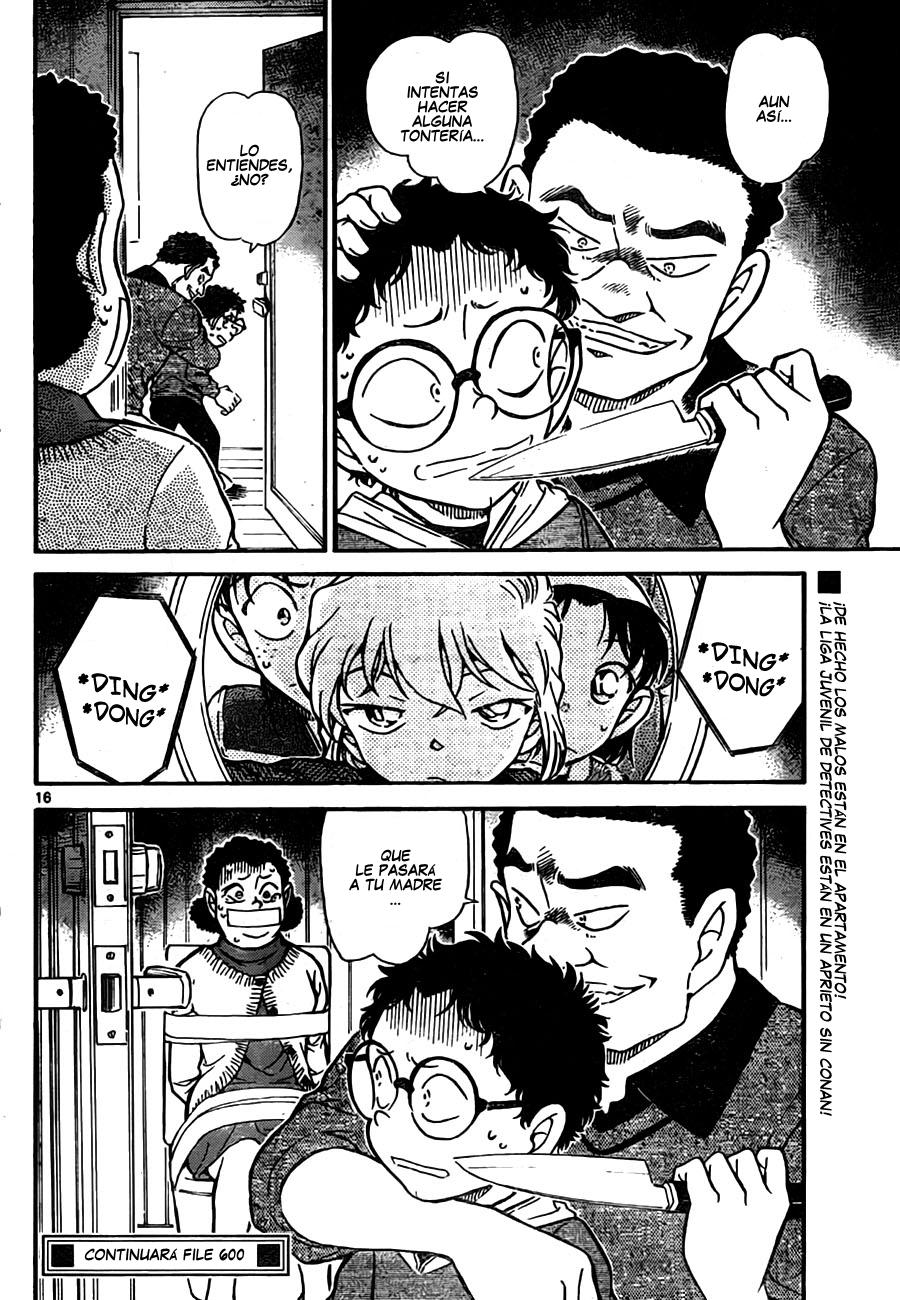 Detective Conan Capitulo 759: El niño que grita "Lobo" página 16