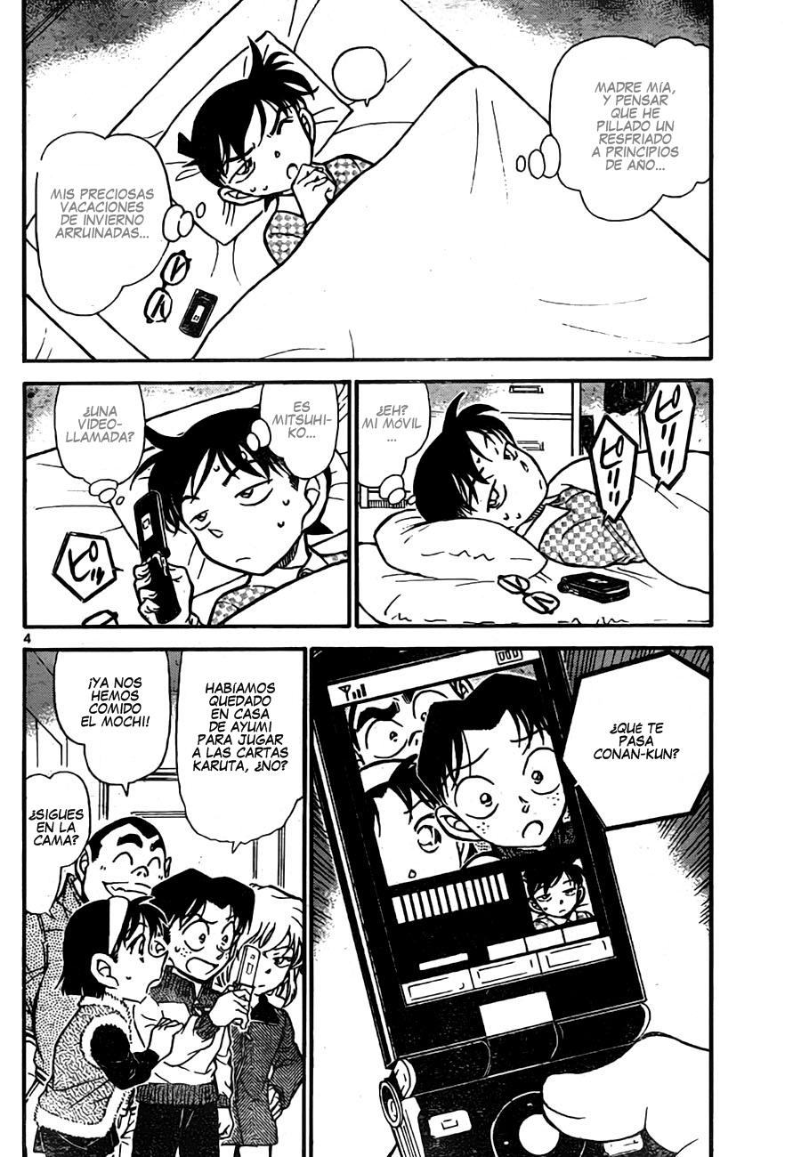 Detective Conan Capitulo 759: El niño que grita "Lobo" página 4