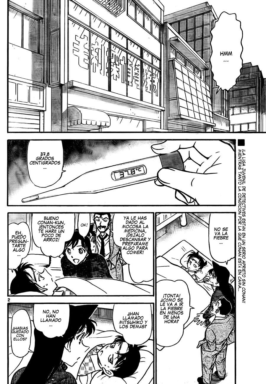 Detective Conan Capitulo 760: Un cangrejo peludo en el lago Suwa página 2