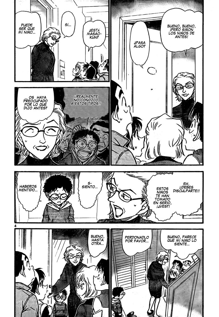 Detective Conan Capitulo 760: Un cangrejo peludo en el lago Suwa página 4