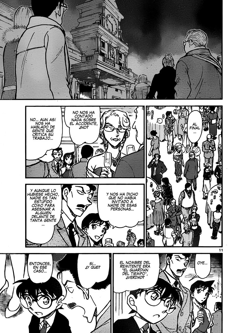 Detective Conan Capitulo 762: El guardián del Tiempo página 11