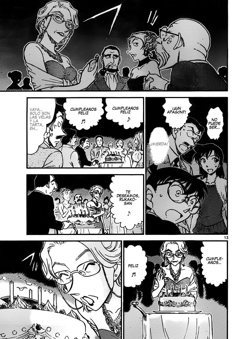 Detective Conan Capitulo 762: El guardián del Tiempo página 13