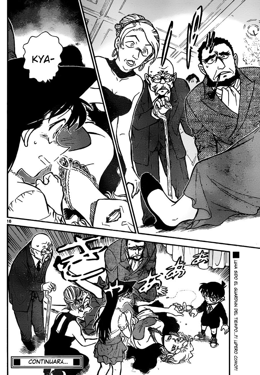 Detective Conan Capitulo 762: El guardián del Tiempo página 16