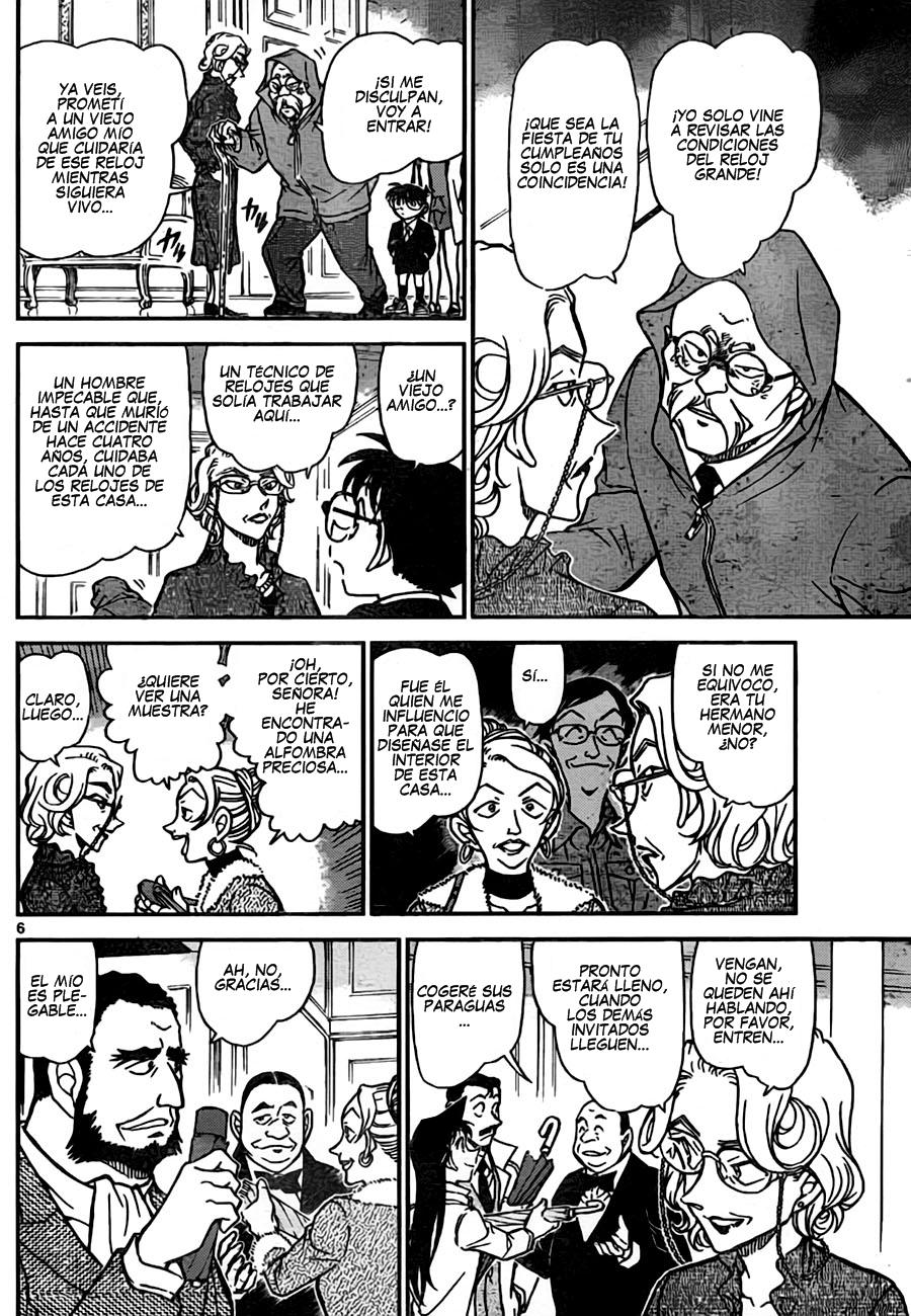 Detective Conan Capitulo 762: El guardián del Tiempo página 6