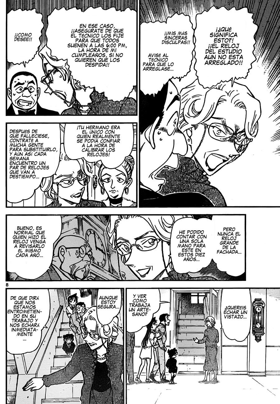 Detective Conan Capitulo 762: El guardián del Tiempo página 8