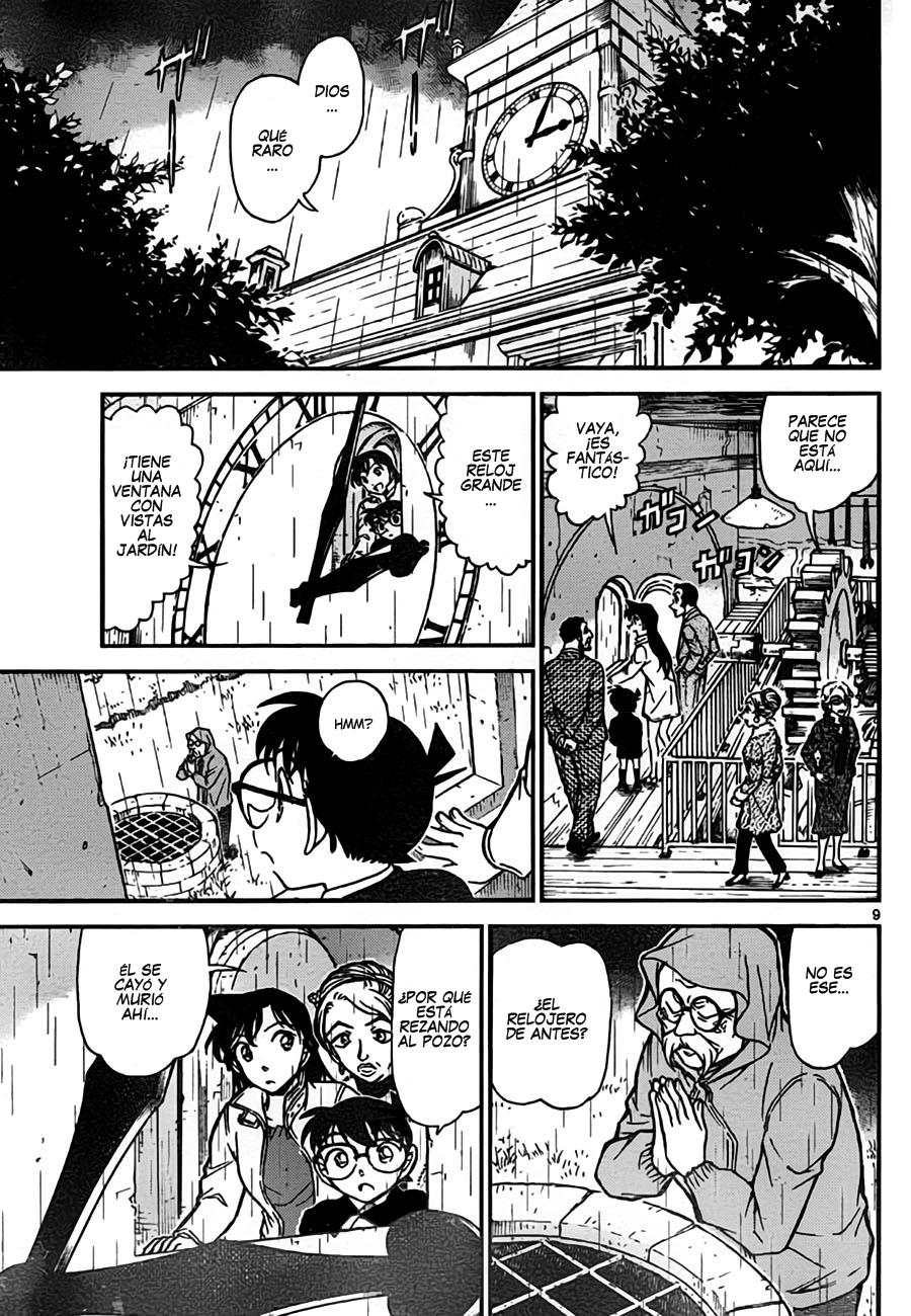 Detective Conan Capitulo 762: El guardián del Tiempo página 9