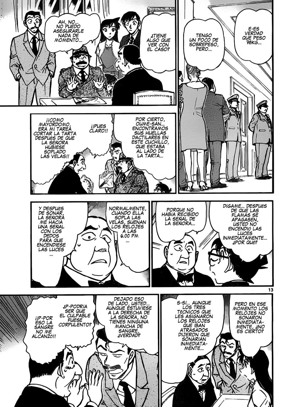 Detective Conan Capitulo 763: El fantasma del Tiempo página 13