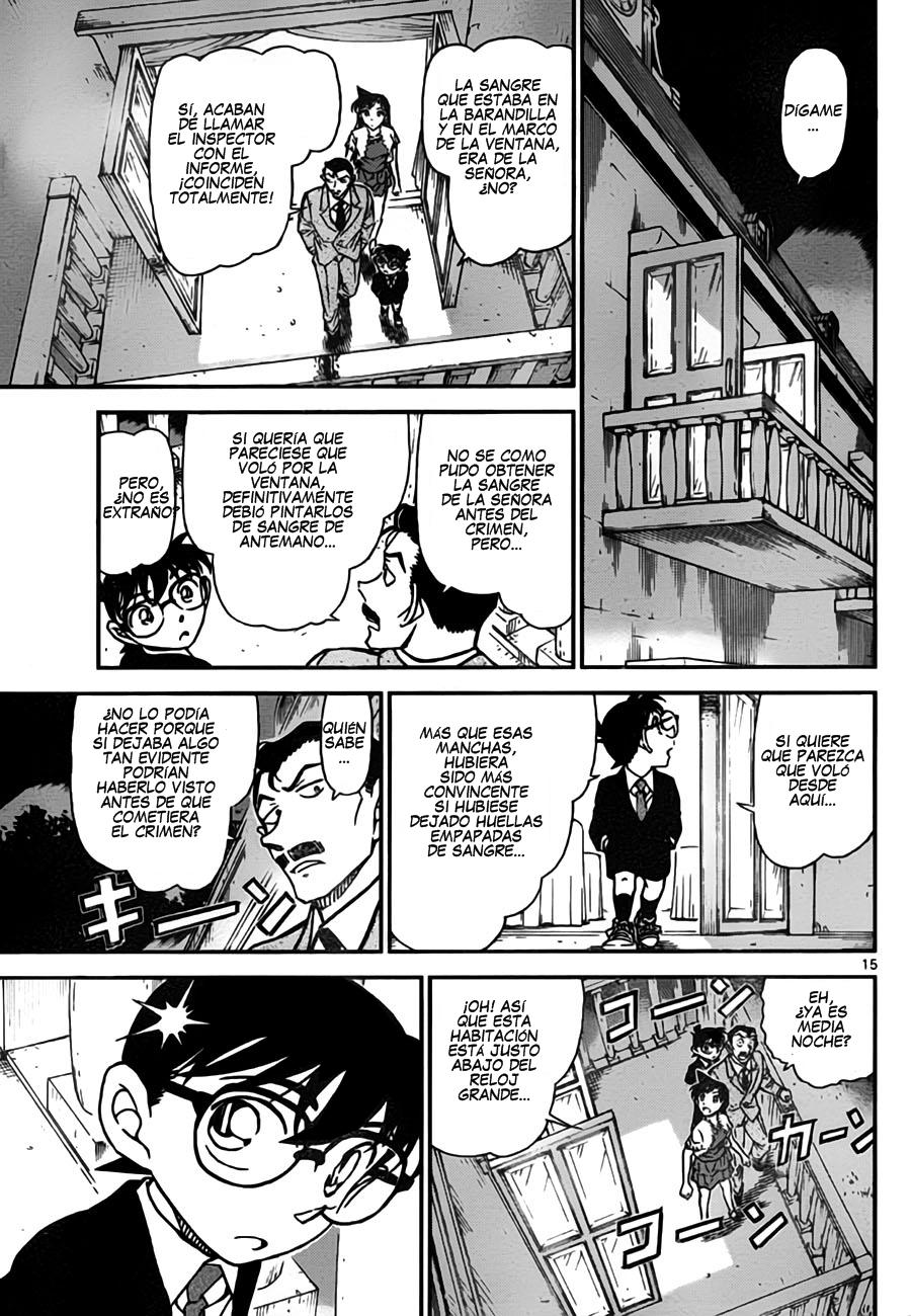 Detective Conan Capitulo 763: El fantasma del Tiempo página 15