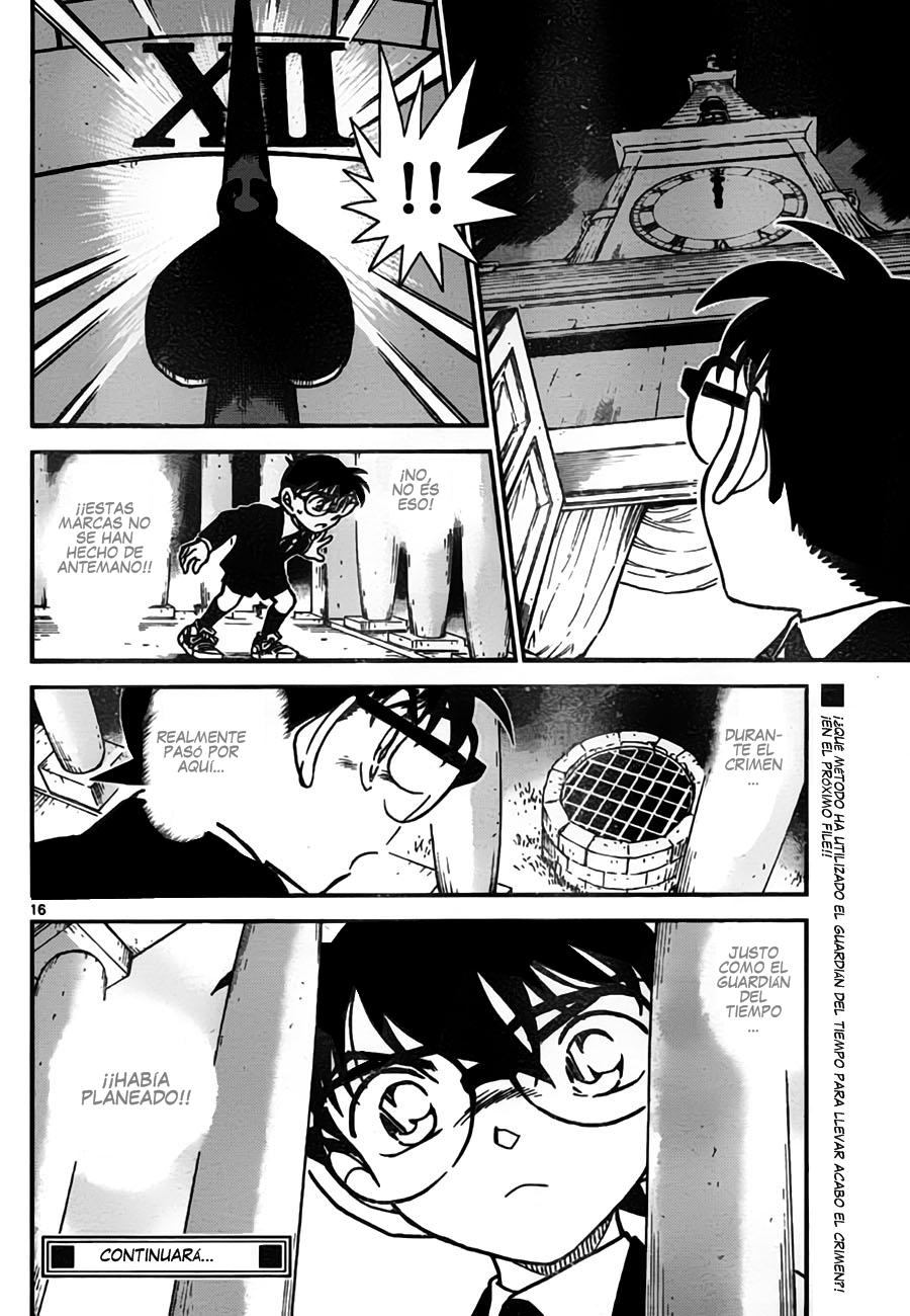Detective Conan Capitulo 763: El fantasma del Tiempo página 16