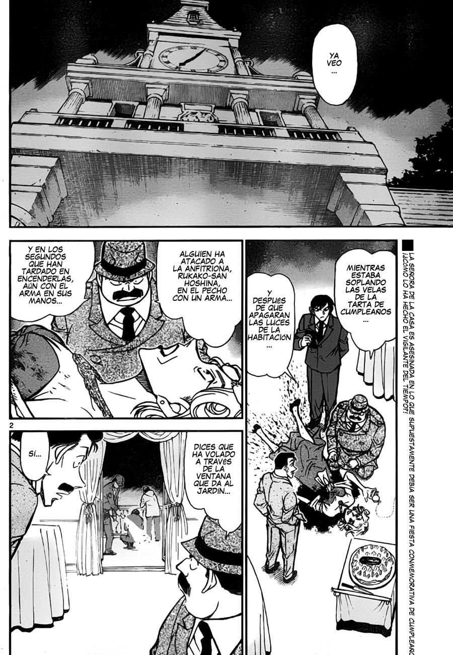 Detective Conan Capitulo 763: El fantasma del Tiempo página 2