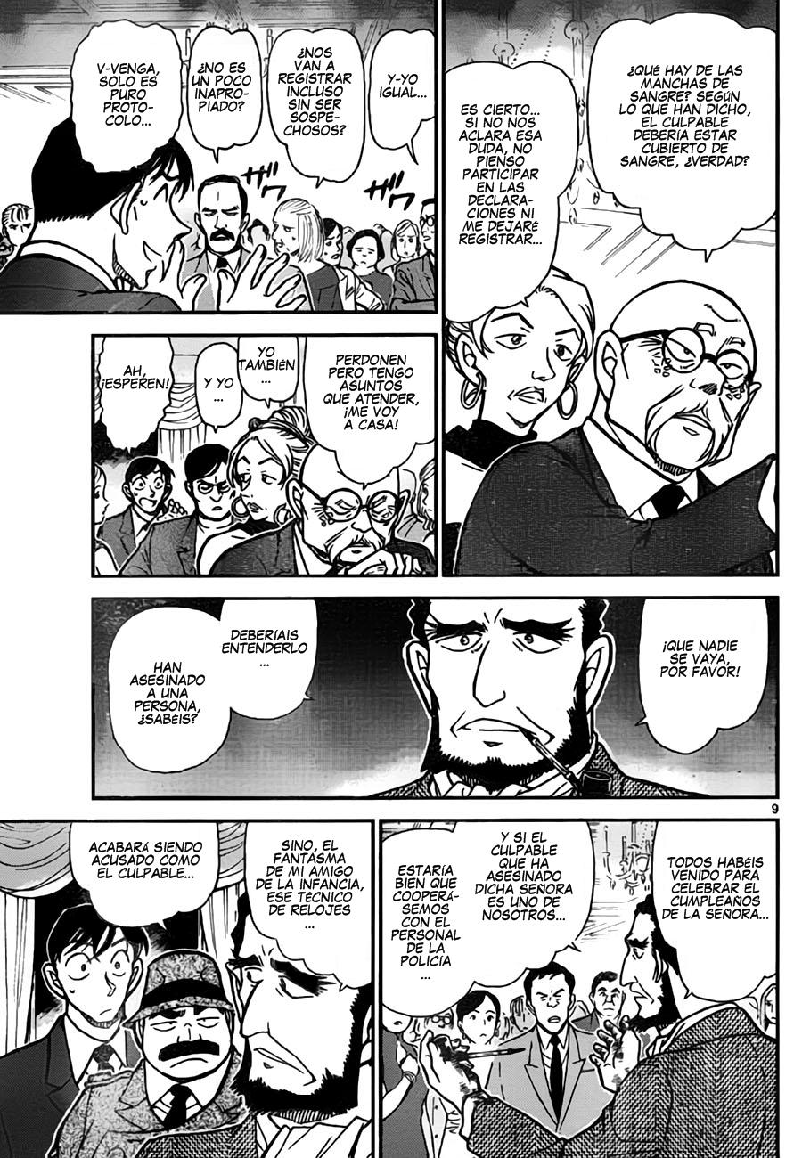 Detective Conan Capitulo 763: El fantasma del Tiempo página 9