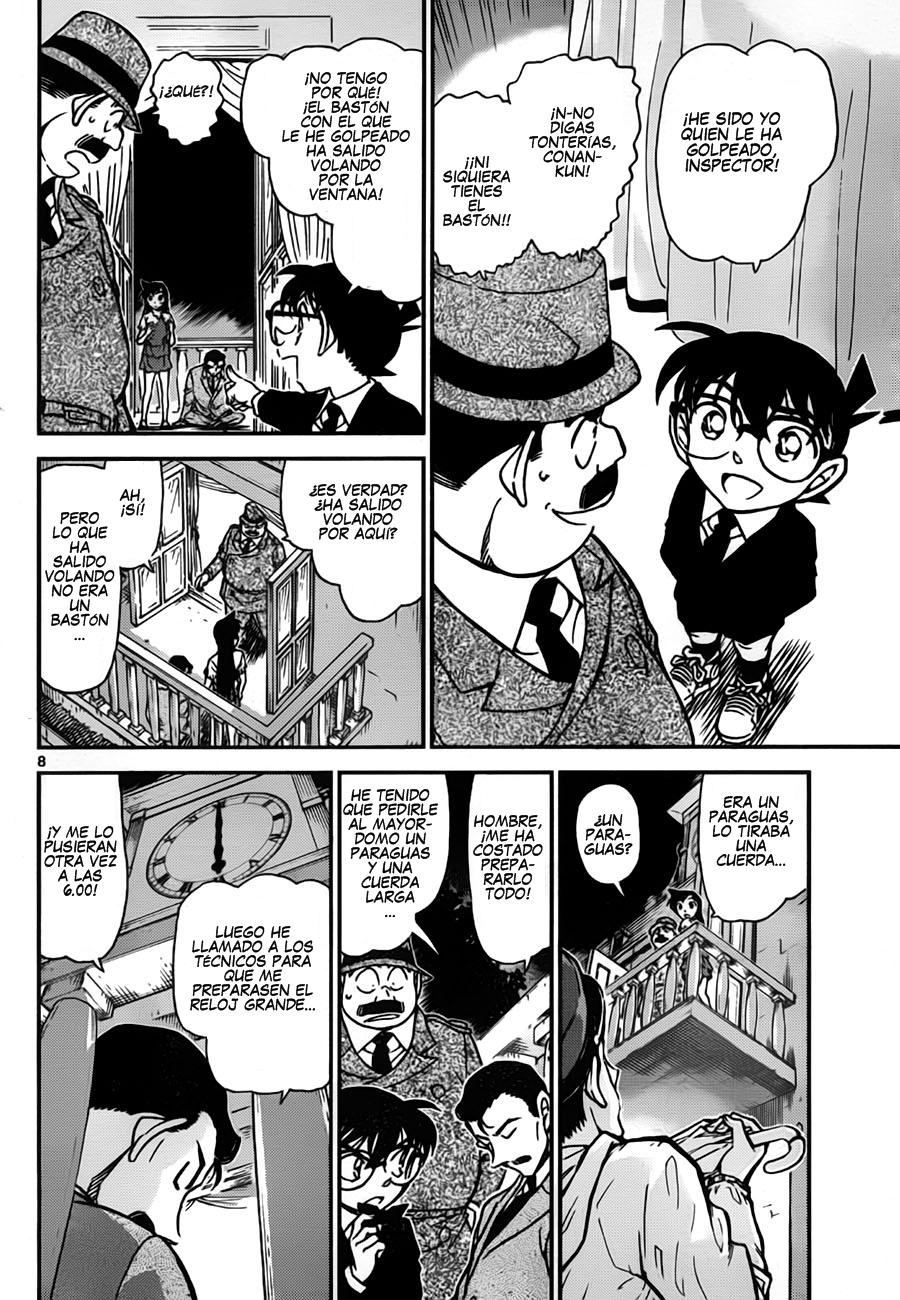 Detective Conan Capitulo 764: El reglamento del Tiempo página 8