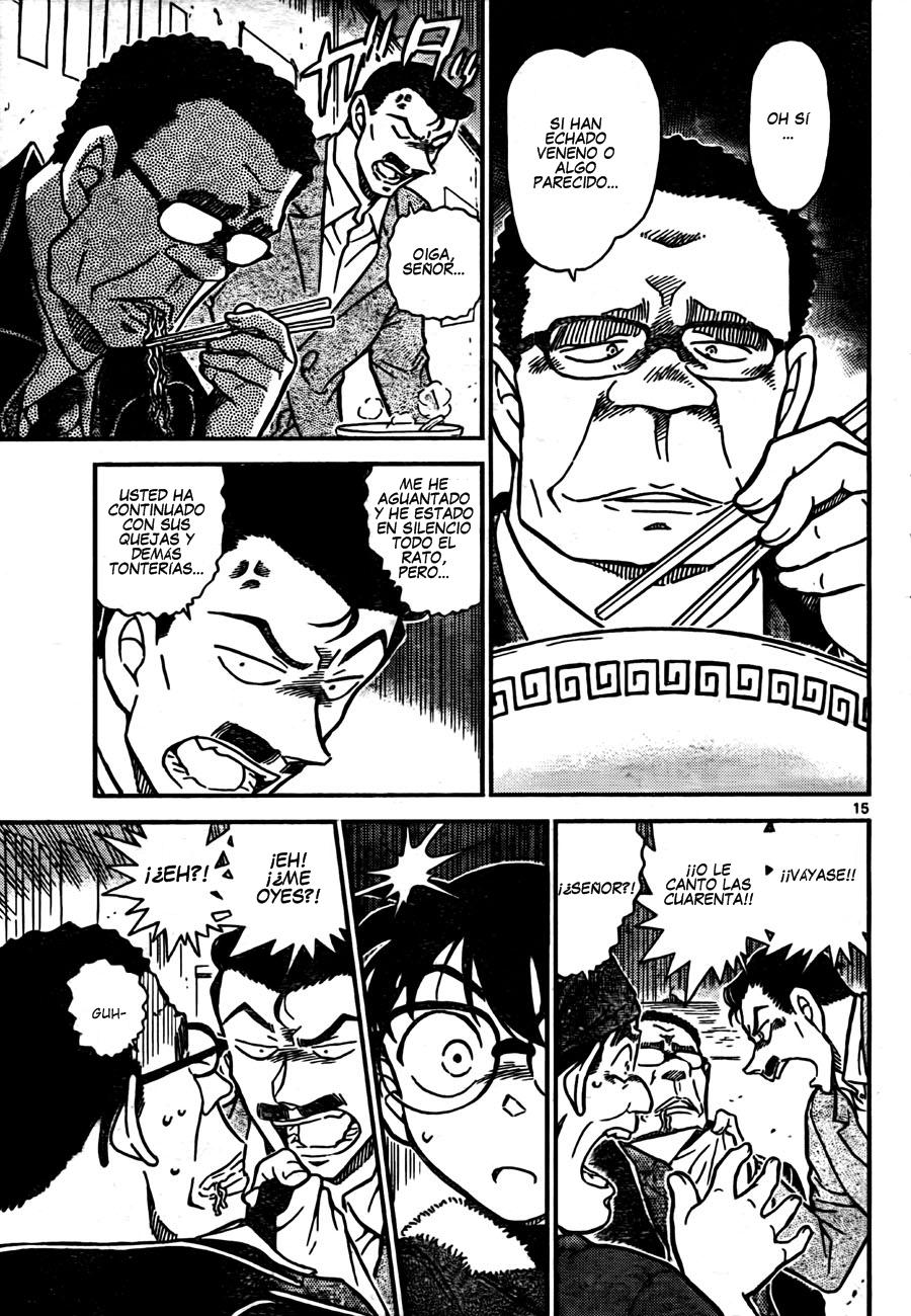 Detective Conan Capitulo 765: Que ramen tan bueno... para morir página 15
