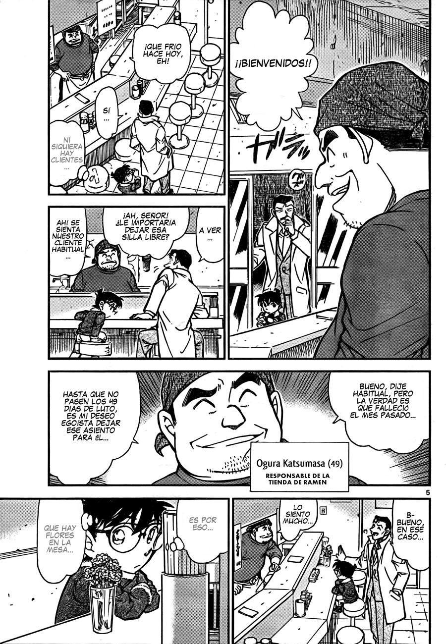 Detective Conan Capitulo 765: Que ramen tan bueno... para morir página 5