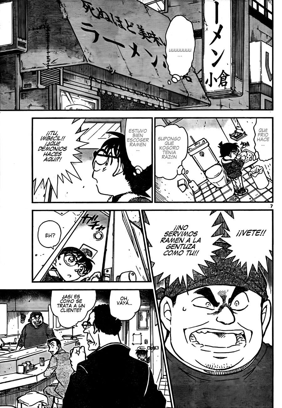 Detective Conan Capitulo 765: Que ramen tan bueno... para morir página 7