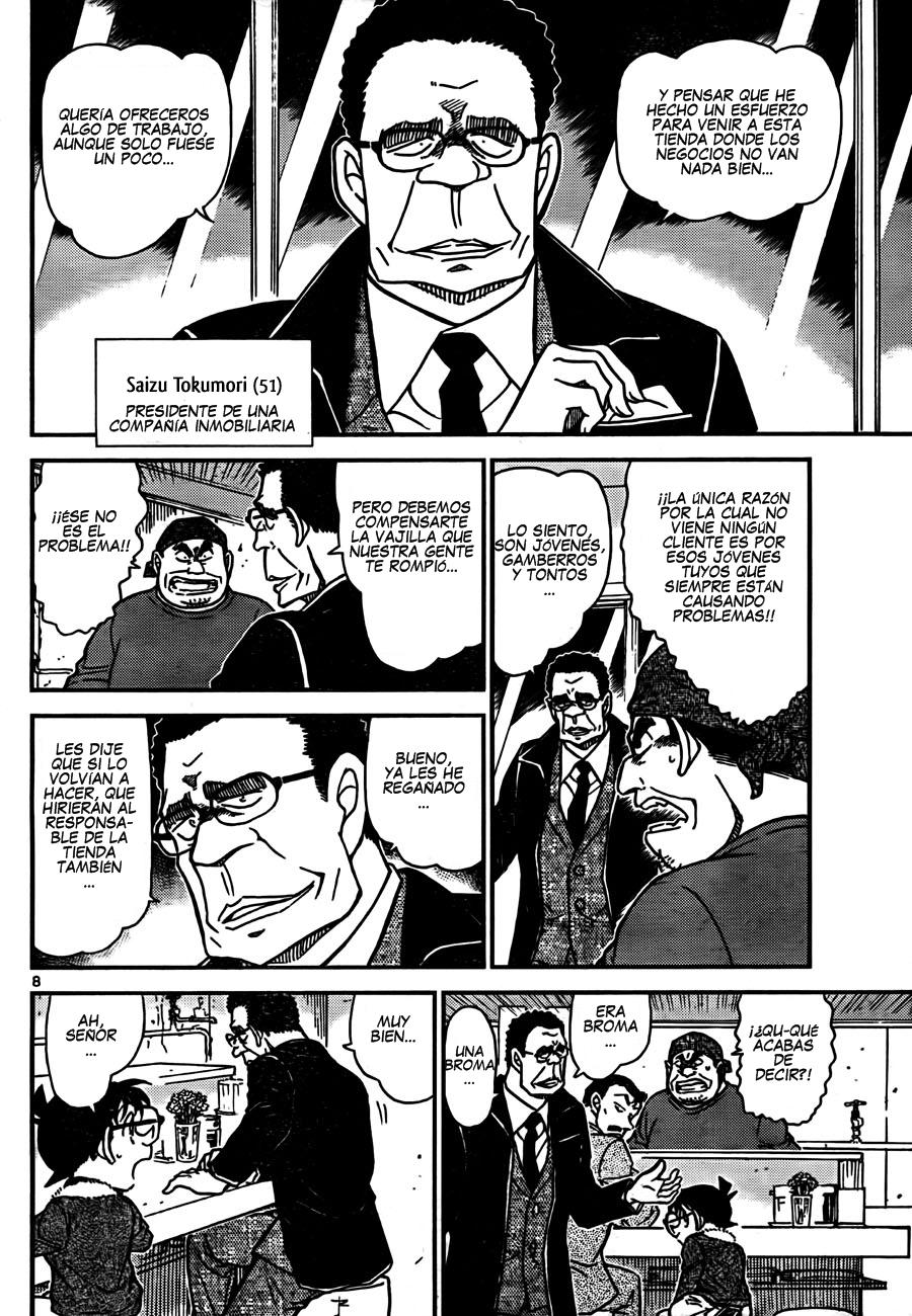 Detective Conan Capitulo 765: Que ramen tan bueno... para morir página 8