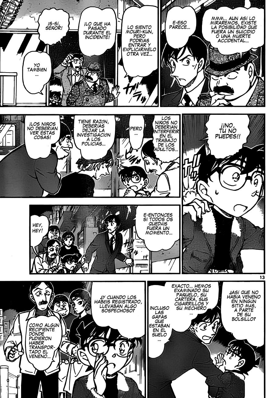 Detective Conan Capitulo 766: Veneno y ramen página 13