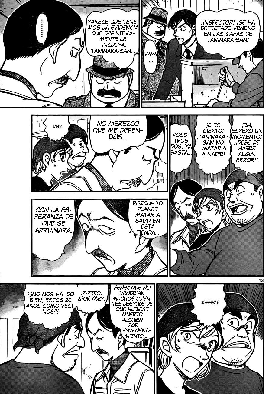 Detective Conan Capitulo 767: La verdad más allá de las gafas página 13
