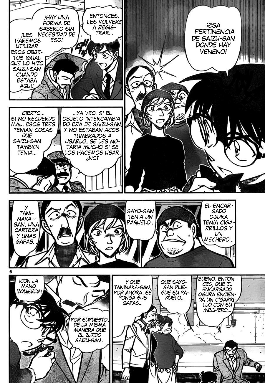 Detective Conan Capitulo 767: La verdad más allá de las gafas página 6