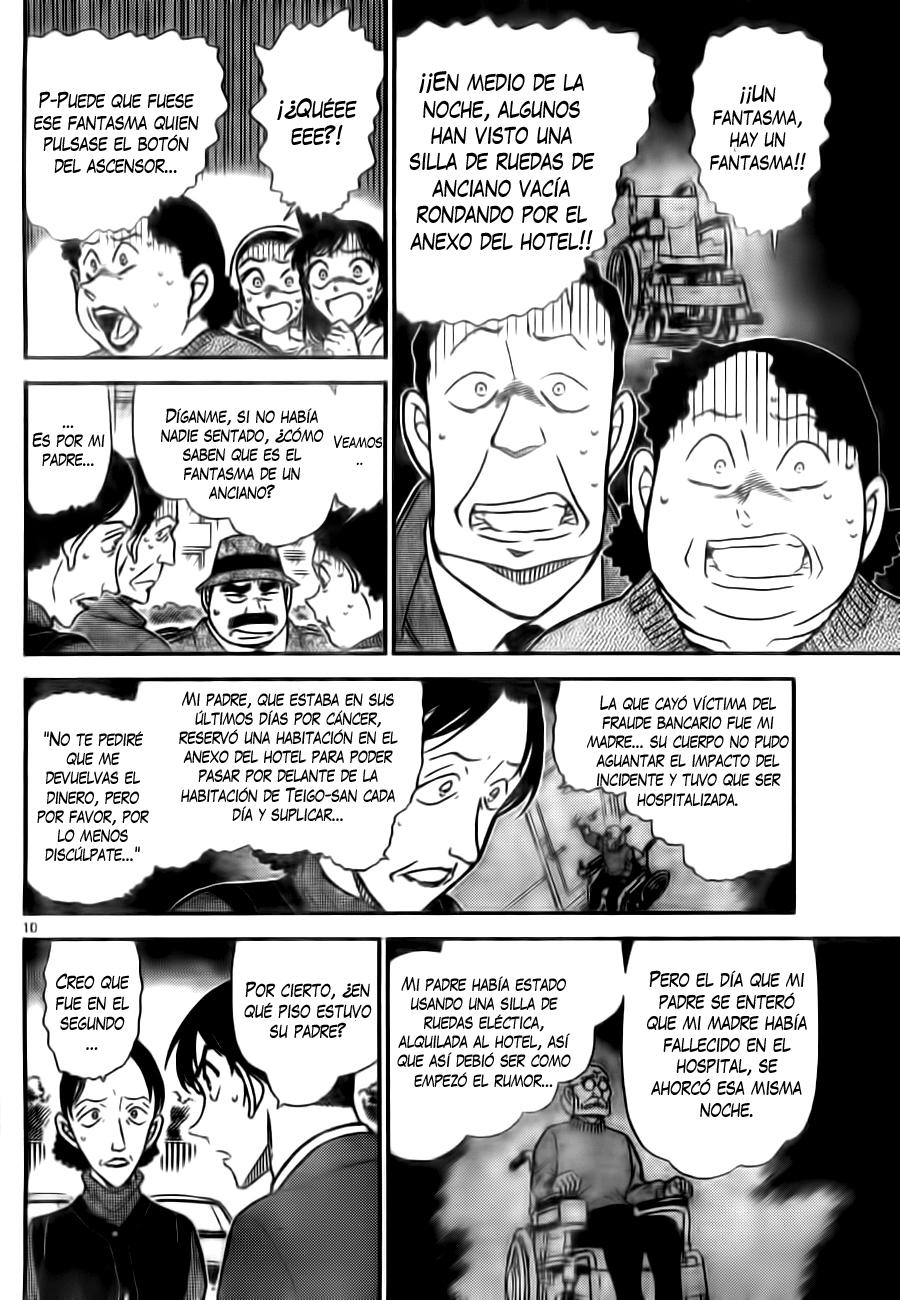 Detective Conan Capitulo 769: Un detective como tú, niño página 10