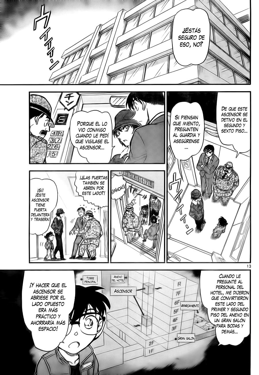 Detective Conan Capitulo 769: Un detective como tú, niño página 13
